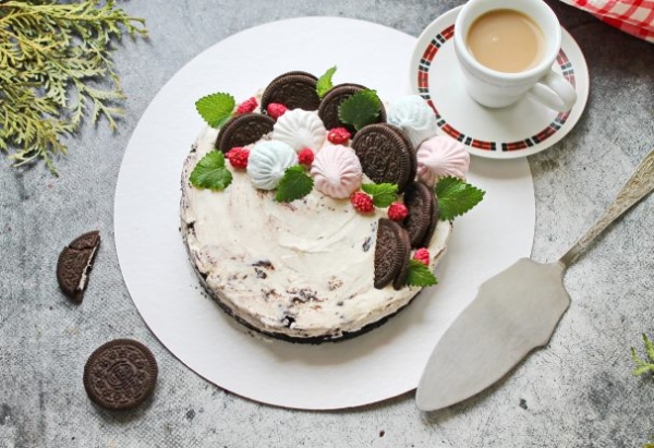 Торт "Орео" без выпечки Торт "Орео" без выпечки