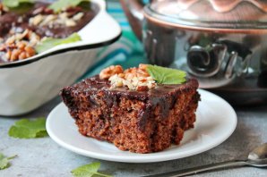 Турецкий шоколадный мокрый кекс Турецкий шоколадный мокрый кекс