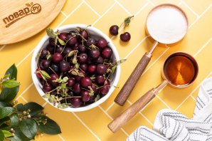 Вишневое варенье с ромом