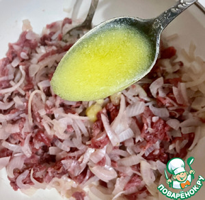 Самса слоеная и хрустящая. Мясо и картошка