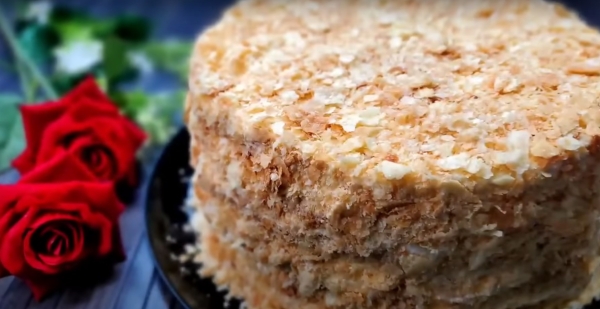 Классический «Наполеон» с кремом «Пломбир». Мамин домашний рецепт