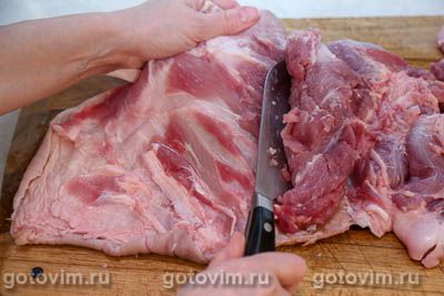 Рулет из рульки вареный в пленке (или пакете для запекания) Рулет из рульки вареный в пленке (или пакете для запекания)