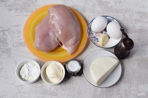 Рубленые куриные котлеты с сыром