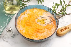 Морковный кекс с медом Морковный кекс с медом