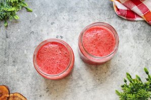 Клубника протертая с сахаром Клубника протертая с сахаром