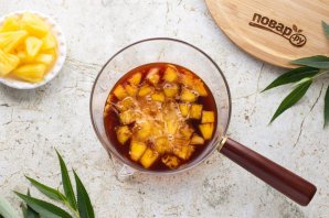 Кисло-сладкий соус с ананасами китайский Кисло-сладкий соус с ананасами китайский