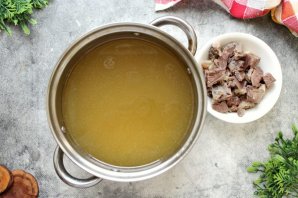 Суп харчо с картошкой Суп харчо с картошкой