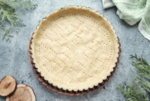 Песочный пирог с голубикой Песочный пирог с голубикой