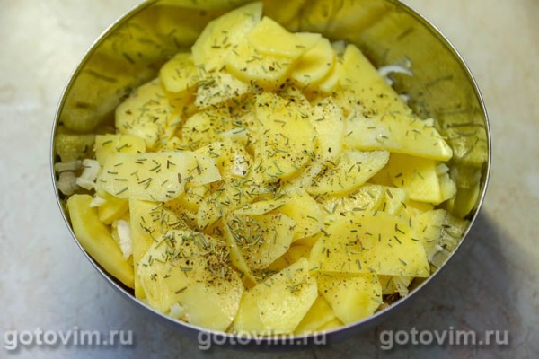 Запеканка из сельди с картофелем Запеканка из сельди с картофелем