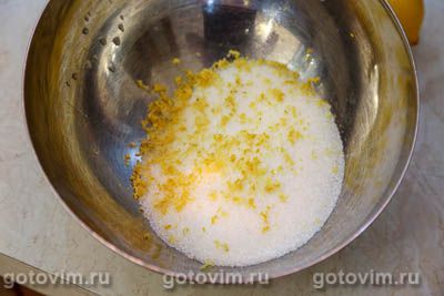 Лимонный кекс на кефире