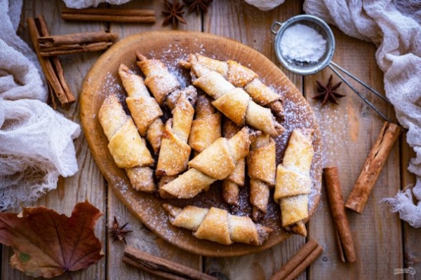 Рогалики с корицей Рогалики с корицей
