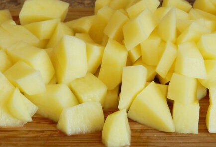 Картофельно-куриный суп с плавленым сыром Картофельно-куриный суп с плавленым сыром