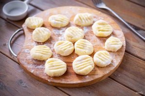 Ньокки с креветками Ньокки с креветками