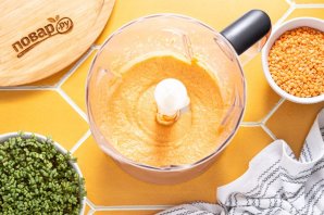 Оладьи из красной чечевицы Оладьи из красной чечевицы