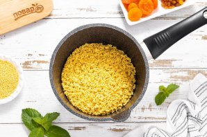 Пшенная запеканка на кокосовом молоке Пшенная запеканка на кокосовом молоке