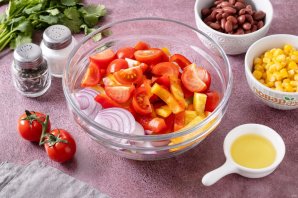 Салат "Мексиканский" Салат "Мексиканский"