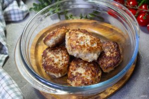 Мясные котлеты пышные Мясные котлеты пышные