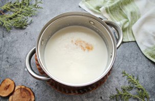 Обезжиренный ванильный йогурт Обезжиренный ванильный йогурт