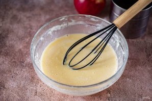 Яблочная запеканка