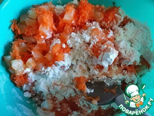 Постные морковно-ананасовые кексы