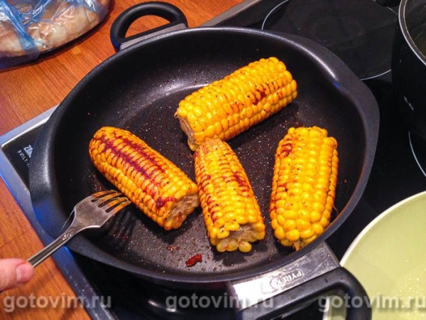 Варёная кукуруза со смесью Magic Dust Варёная кукуруза со смесью Magic Dust