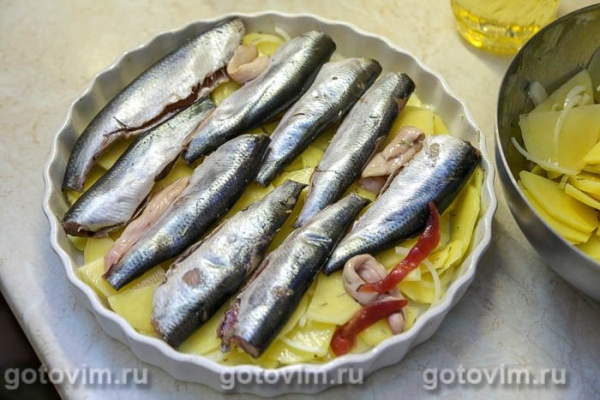 Запеканка из сельди с картофелем Запеканка из сельди с картофелем