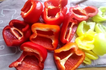 Перцы жареные на зиму Перцы жареные на зиму