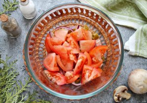 Салат "Гречанка" Салат "Гречанка"