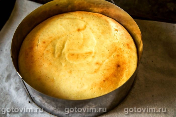 Чизкейк с клубничным желе в духовке