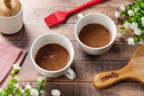 Овсяные кексы без муки в микроволновке