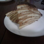 Домашний торт «Черепаха» со сметанным кремом Домашний торт «Черепаха» со сметанным кремом