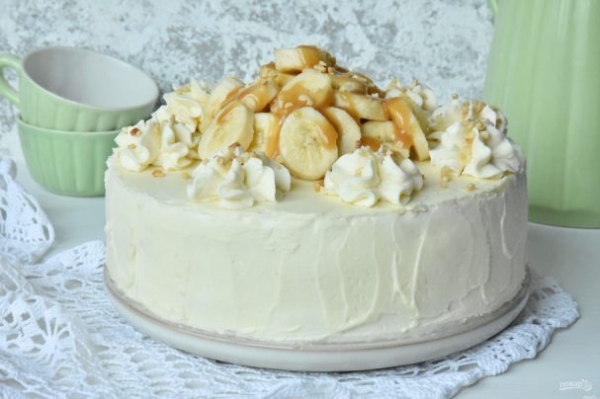 Торт "Банановый рай" Торт "Банановый рай"