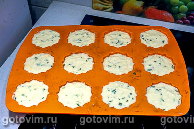 Кексы из кабачков и сыра