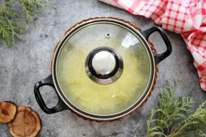 Пшенная каша на сухих сливках Пшенная каша на сухих сливках