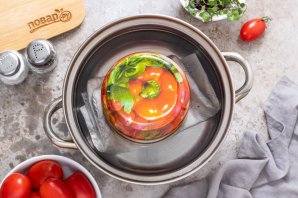 Салат на зиму из помидоров