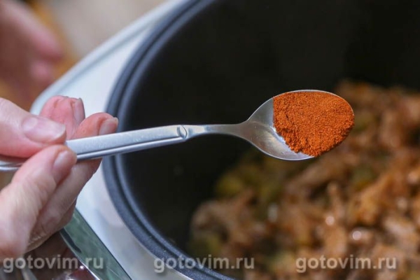 Азу из свинины в мультиварке