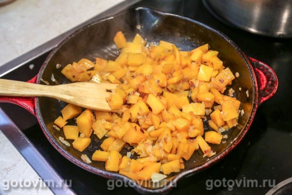 Бочонки с куриной печенью и тыквой