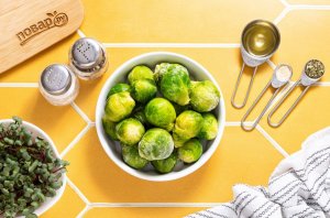 Брюссельская капуста в аэрогриле