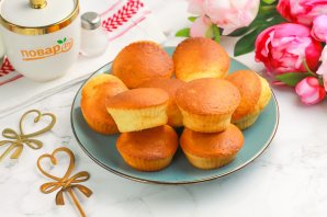 Творожные кексы в аэрогриле Творожные кексы в аэрогриле