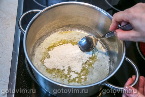 Сливочный суп велюте с лисичками