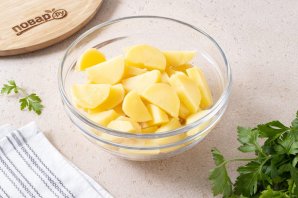 Картофельный салат на гарнир Картофельный салат на гарнир