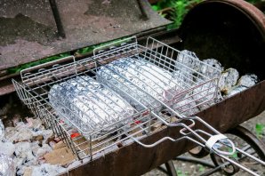 Муксун на гриле Муксун на гриле