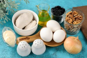 Салат "Снежная ночь" Салат "Снежная ночь"