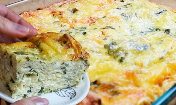 Вкуснейший Хачапури из лаваша. Ленивый пирог из творога и сыра Вкуснейший Хачапури из лаваша. Ленивый пирог из творога и сыра