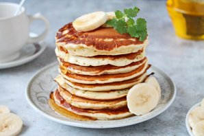 Ванильные панкейки на молоке Ванильные панкейки на молоке