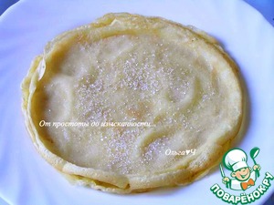 Десерт в блинчике "Имбирь и шоколад" Десерт в блинчике "Имбирь и шоколад"