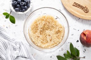 Рисовый пудинг из бурого риса Рисовый пудинг из бурого риса