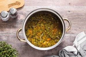 Суп из щавеля