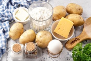 Картофельные клёцки с сыром