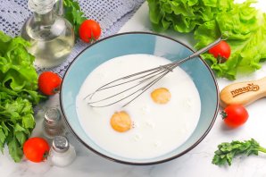 Блинчики с сыром и беконом Блинчики с сыром и беконом